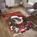 Frohe Weihnachten Teppich